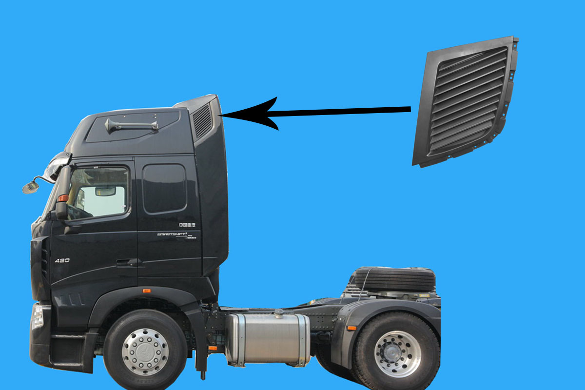 Lưới trang trí lướt gió Howo A7