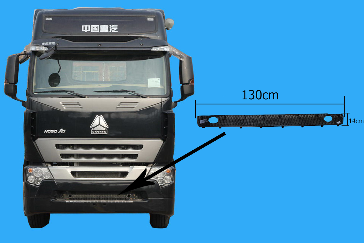 Lưới trang trí  trên BDS dưới nhựa Howo A7