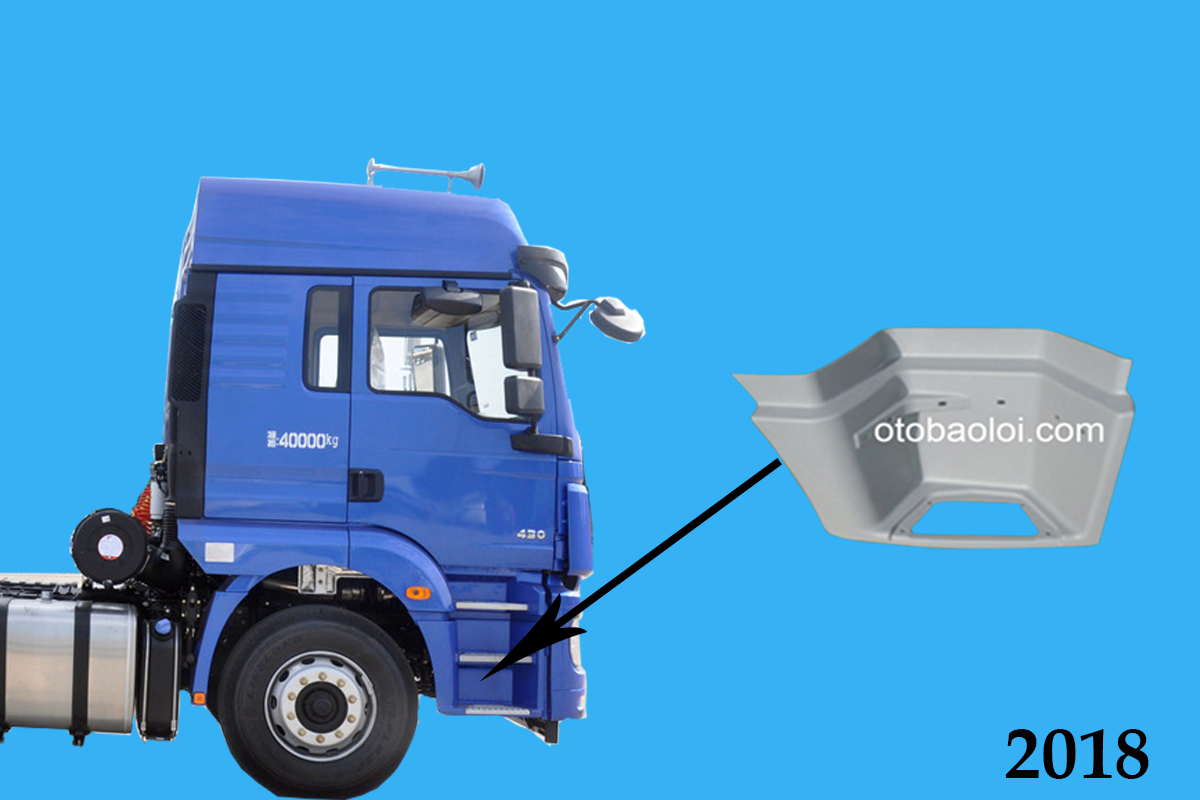 Ốp bậc lên xuống xe đầu kéo M3000 R