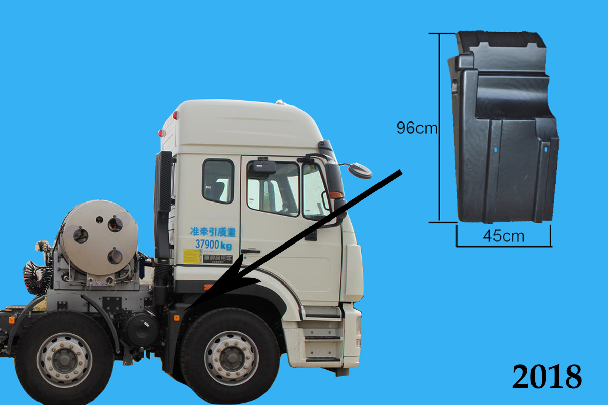 Chắn bùn sau bánh Trước R Hohan