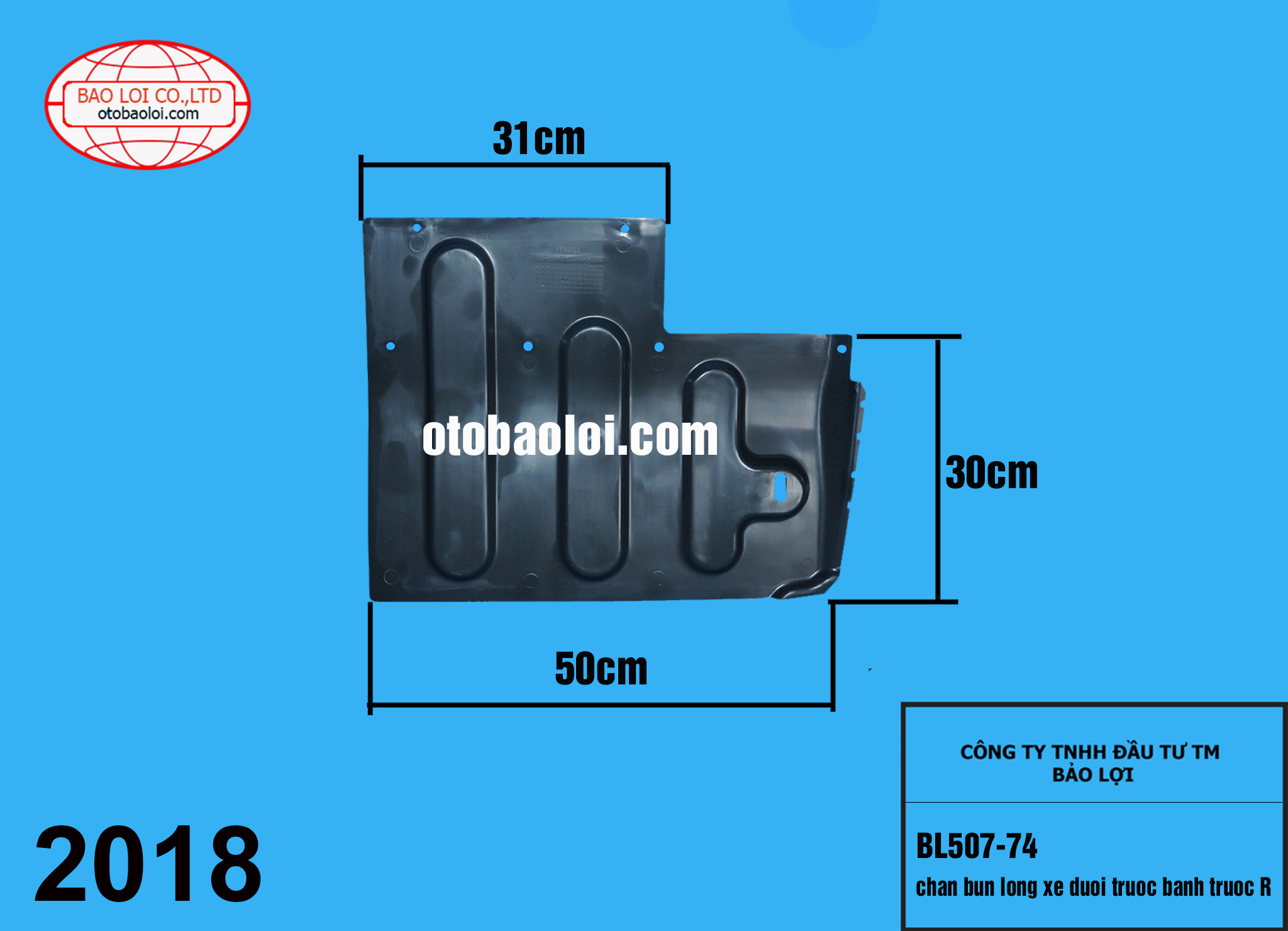 chan bun long xe duoi truoc banh truoc R
