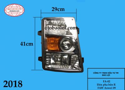 Đèn pha bên R FAW Aowei 09