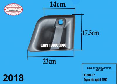 Tay mở cửa ngoài bên lái BL507