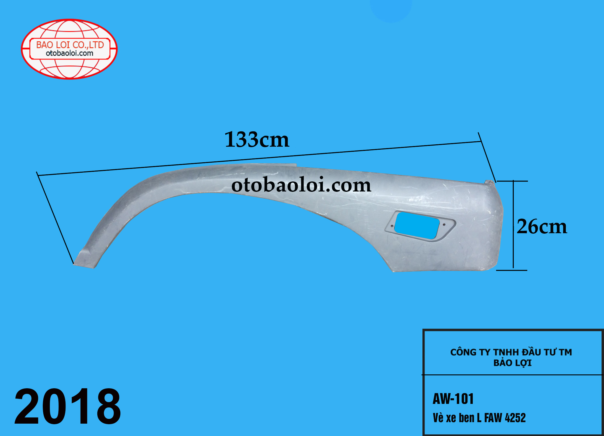 Vè xe ben L FAW 4252 