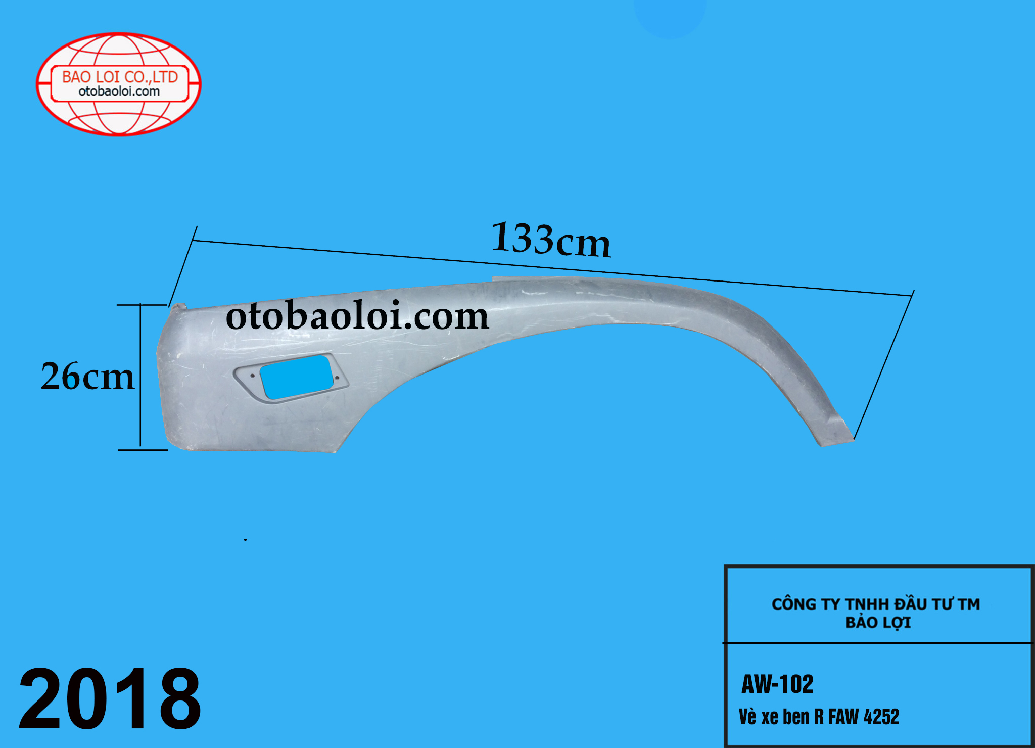 Vè xe ben R FAW 4252 