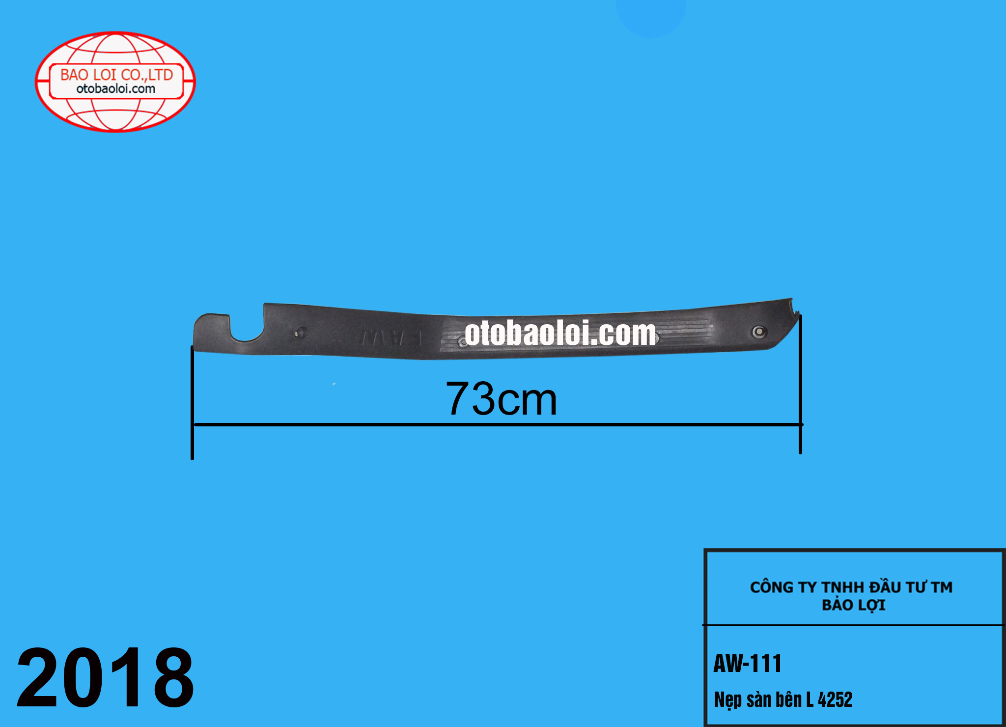 Nẹp sàn bên L 4252