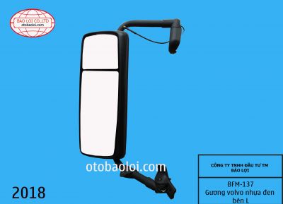 Gương volvo nhựa đen bên L