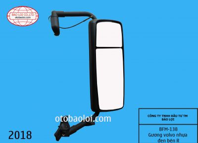 Gương volvo nhựa đen bên R