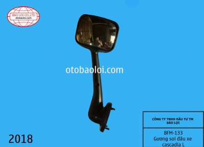 Gương soi đầu xe cascadia L (nhựa đen)