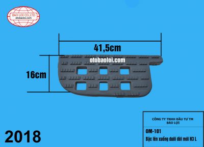 Bậc lên xuống dưới đời mới H3 L