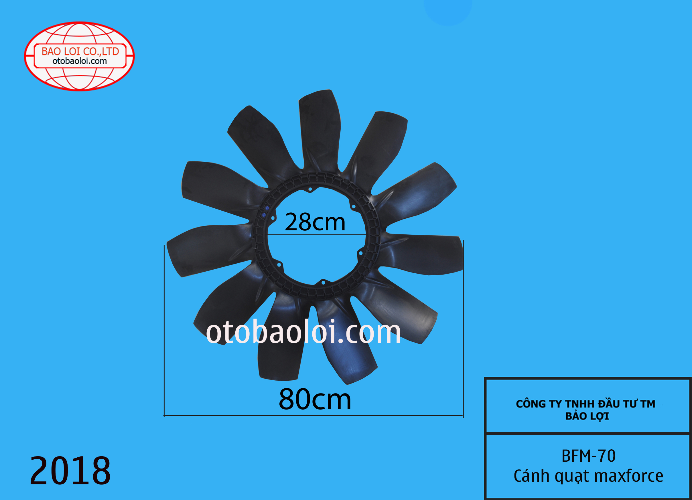 Cánh quạt maxforce