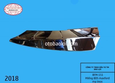 Miếng BDS maxford mạ inox 