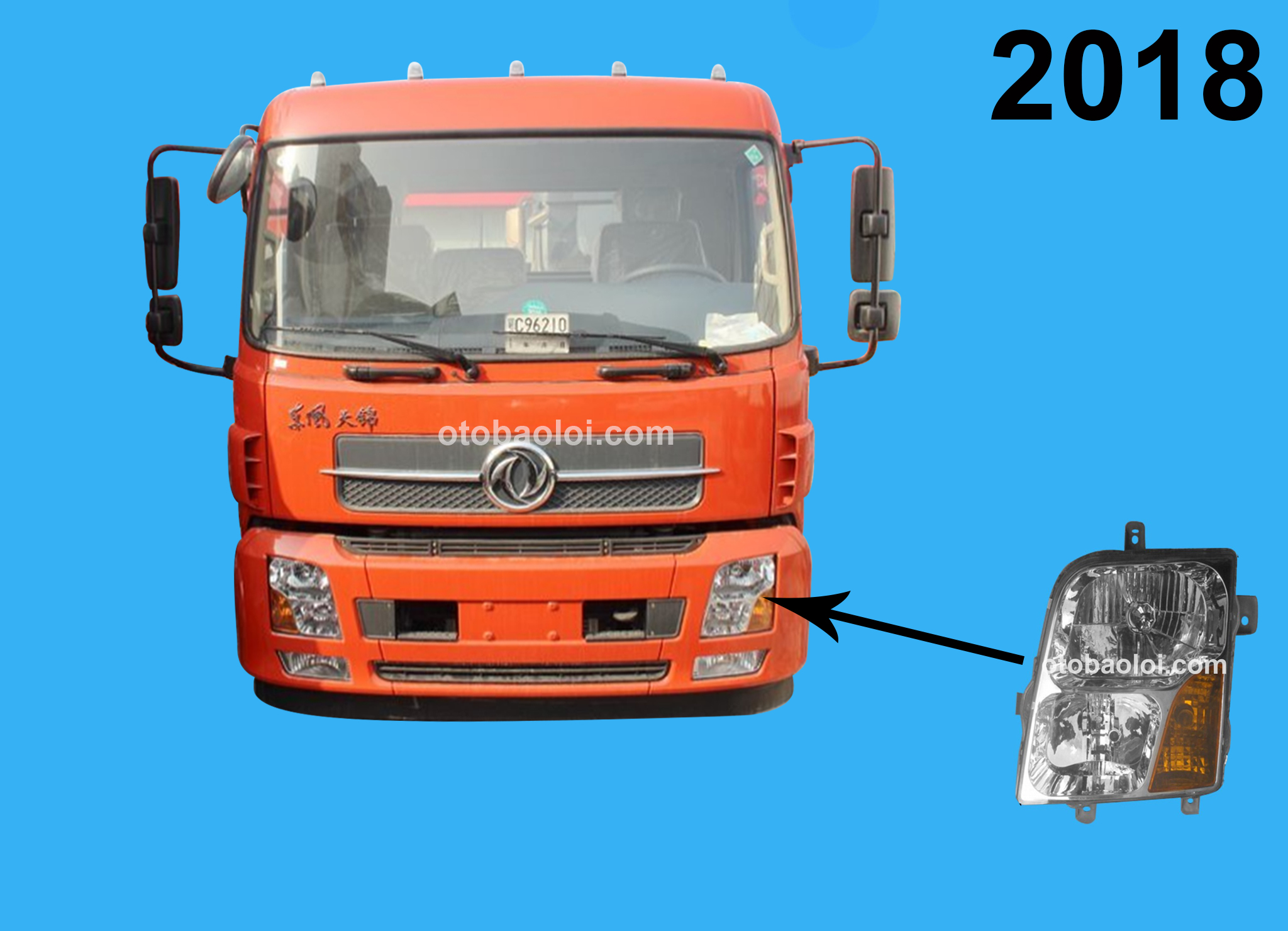 Đèn pha HH8 tấn đời 1 L