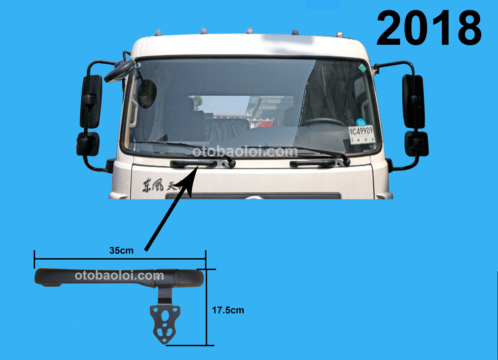 Tay nắm mặt galang tổng thành R