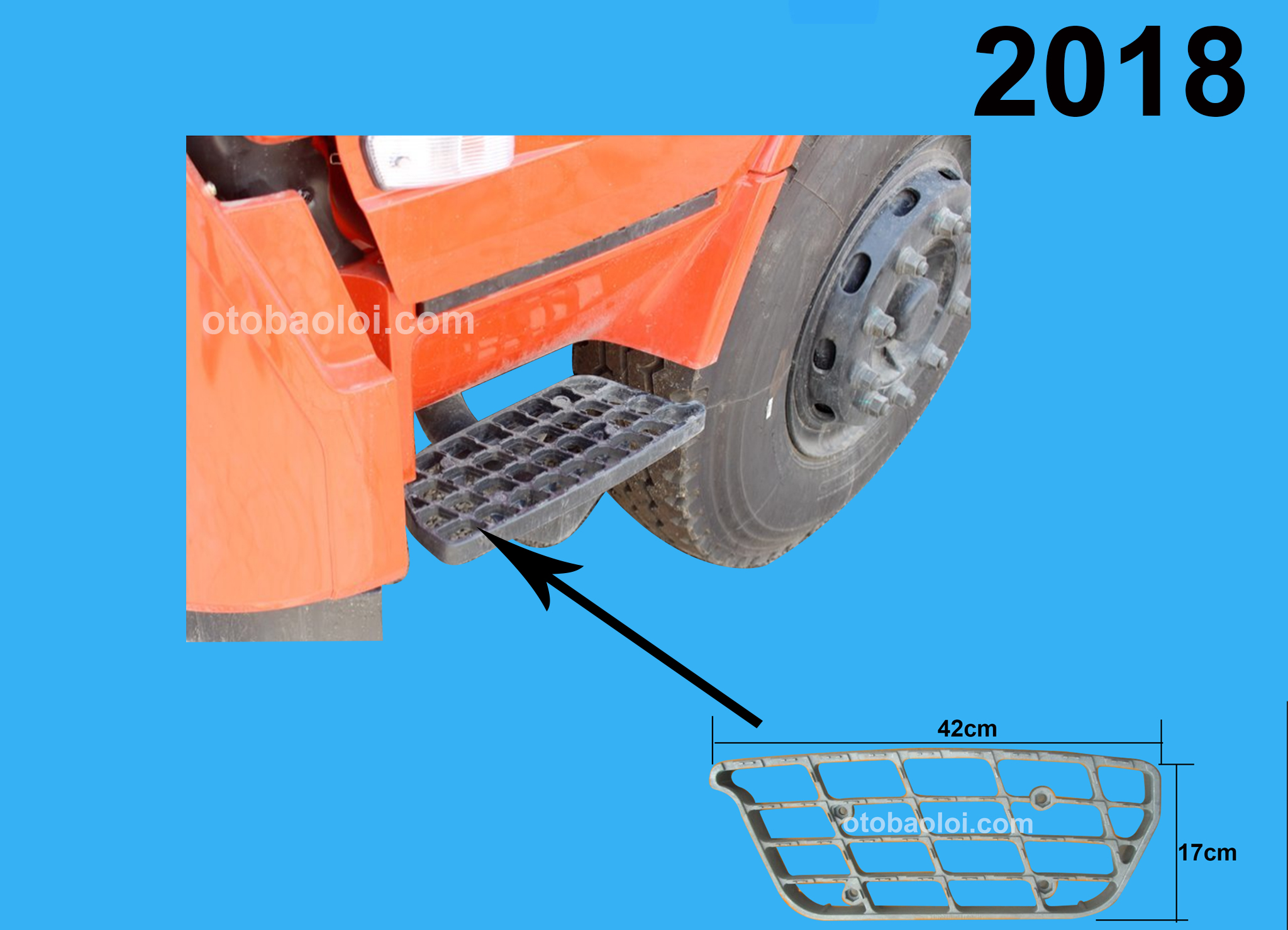 Bậc lên xuống dưới L đời 1 HH8Tan