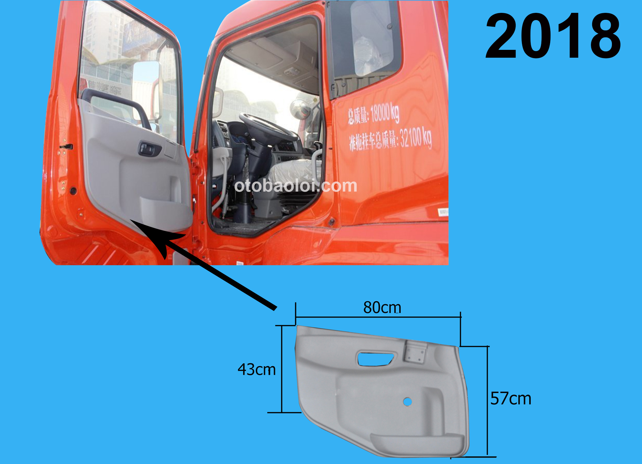 Táp ly cánh cửa L