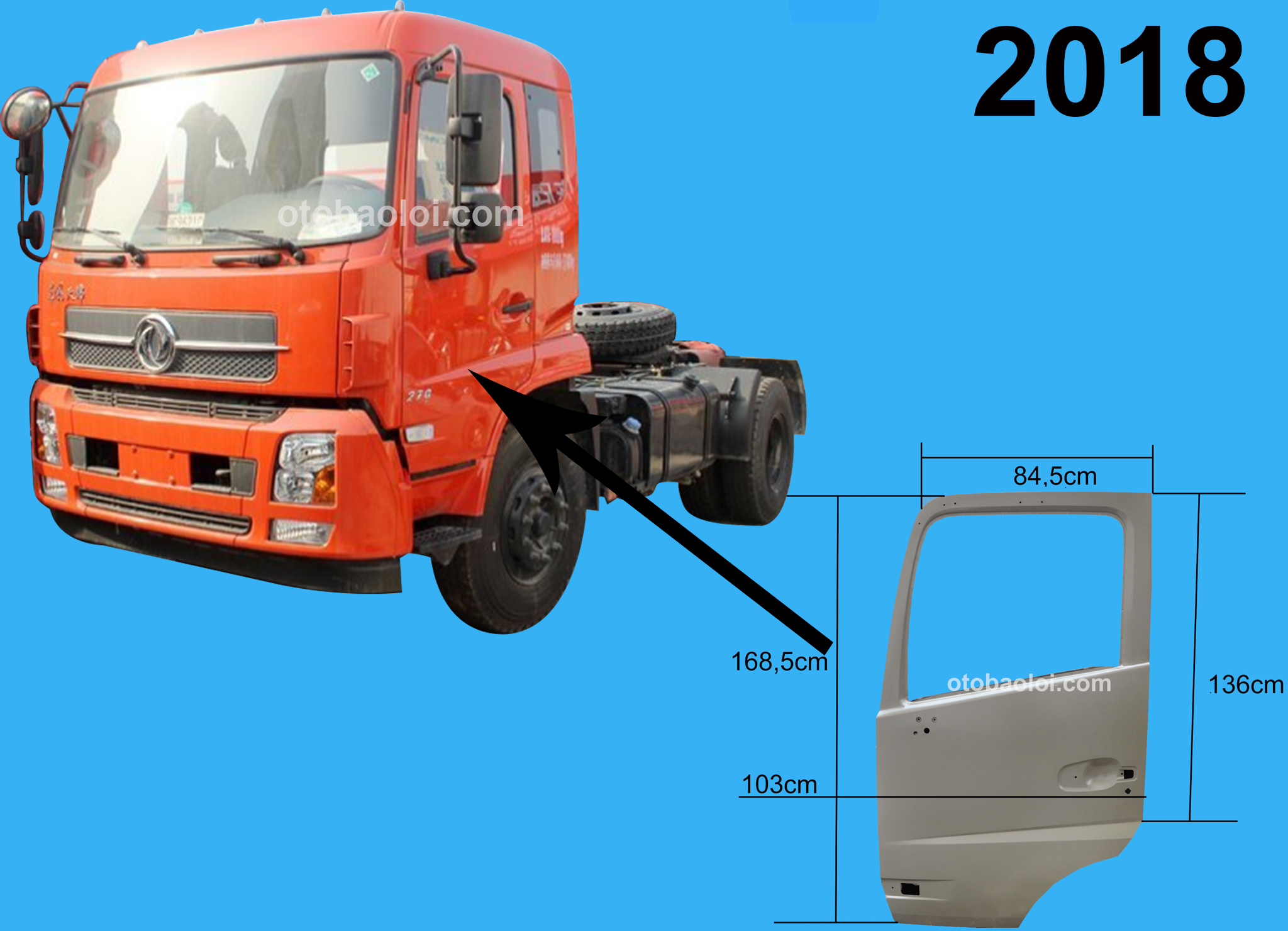 Cánh cửa mộc HH 8 tấn L