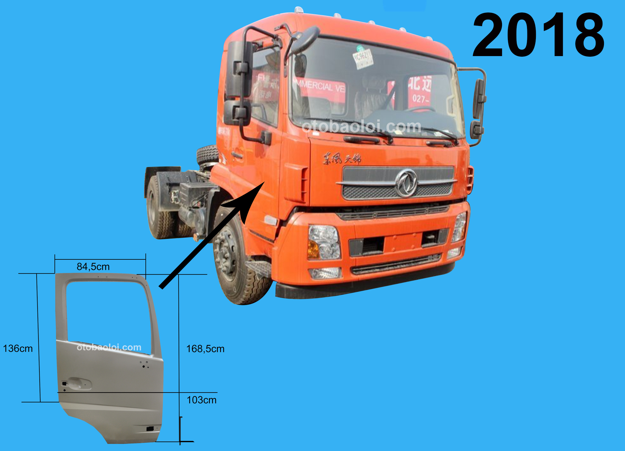 Cánh cửa mộc HH 8 tấn R