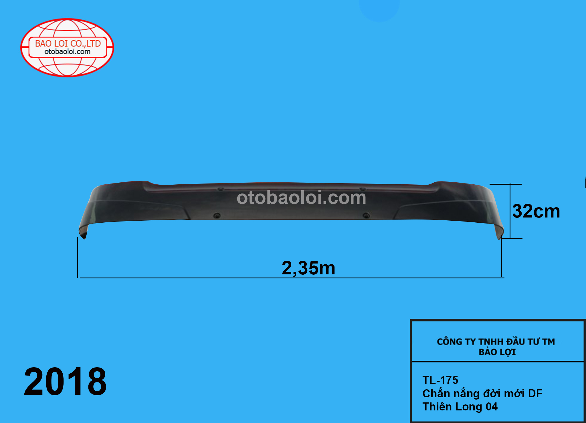 Chắn nắng đời mới DF Thiên Long 04