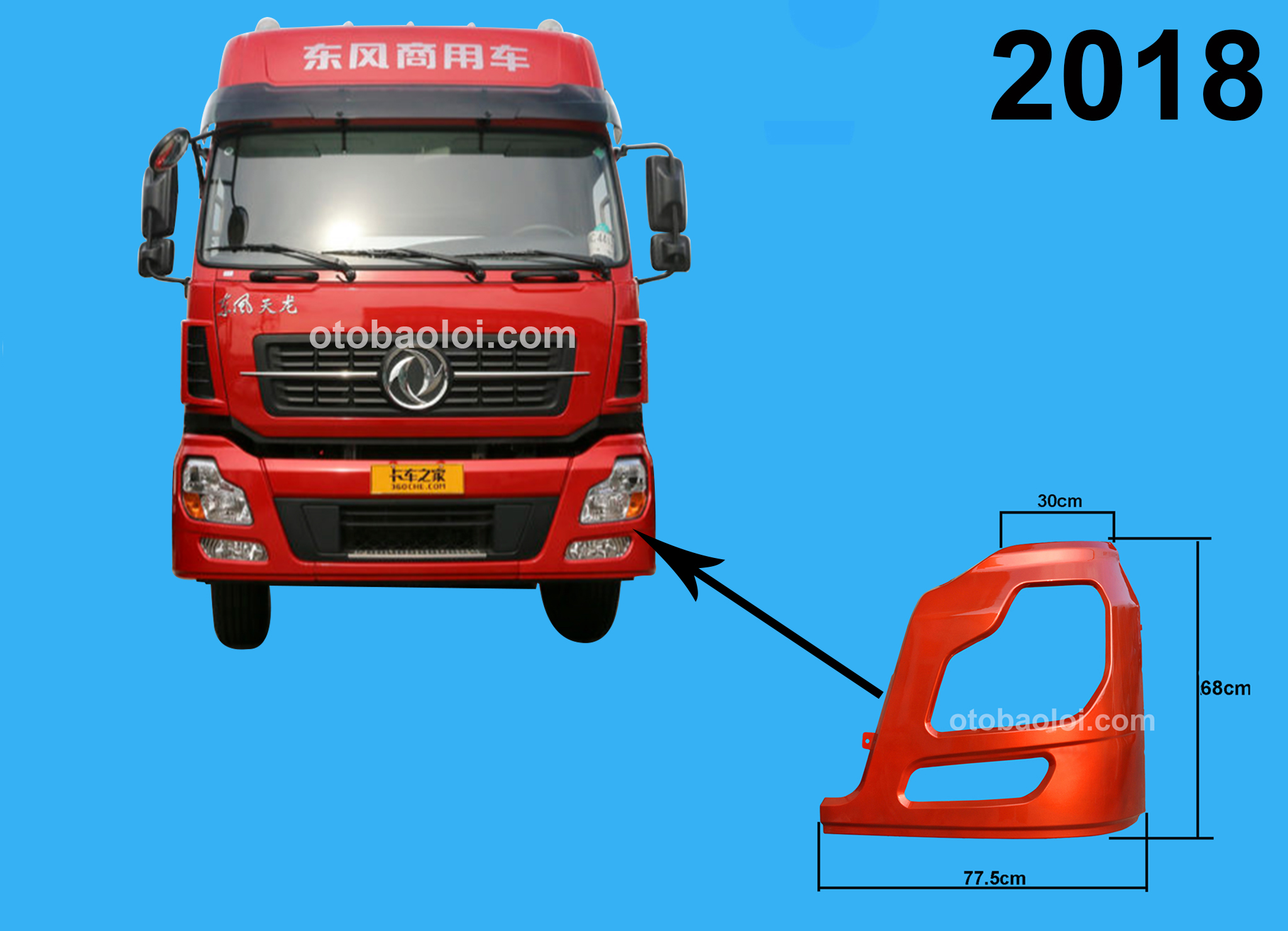 Khoang đèn pha mới L DPTL