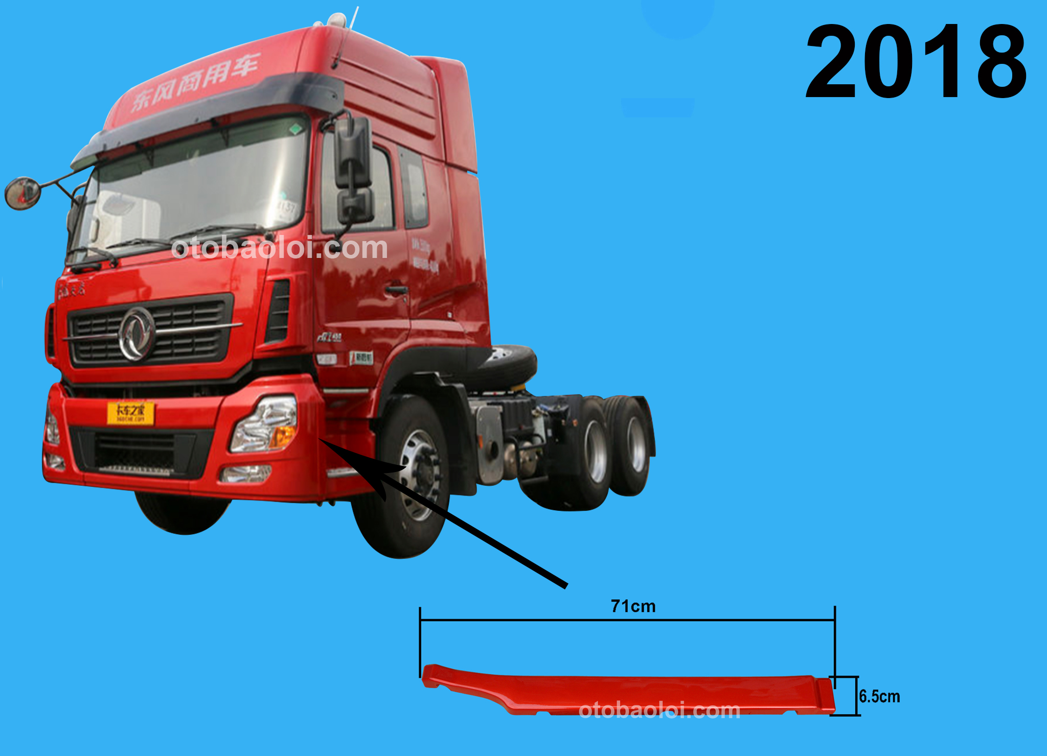 Nẹp trang trí khoang đèn pha mới L DPTL