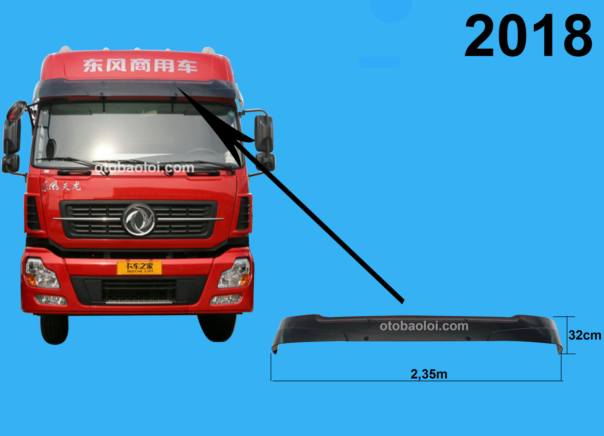 Chắn nắng đời mới DF Thiên Long 04