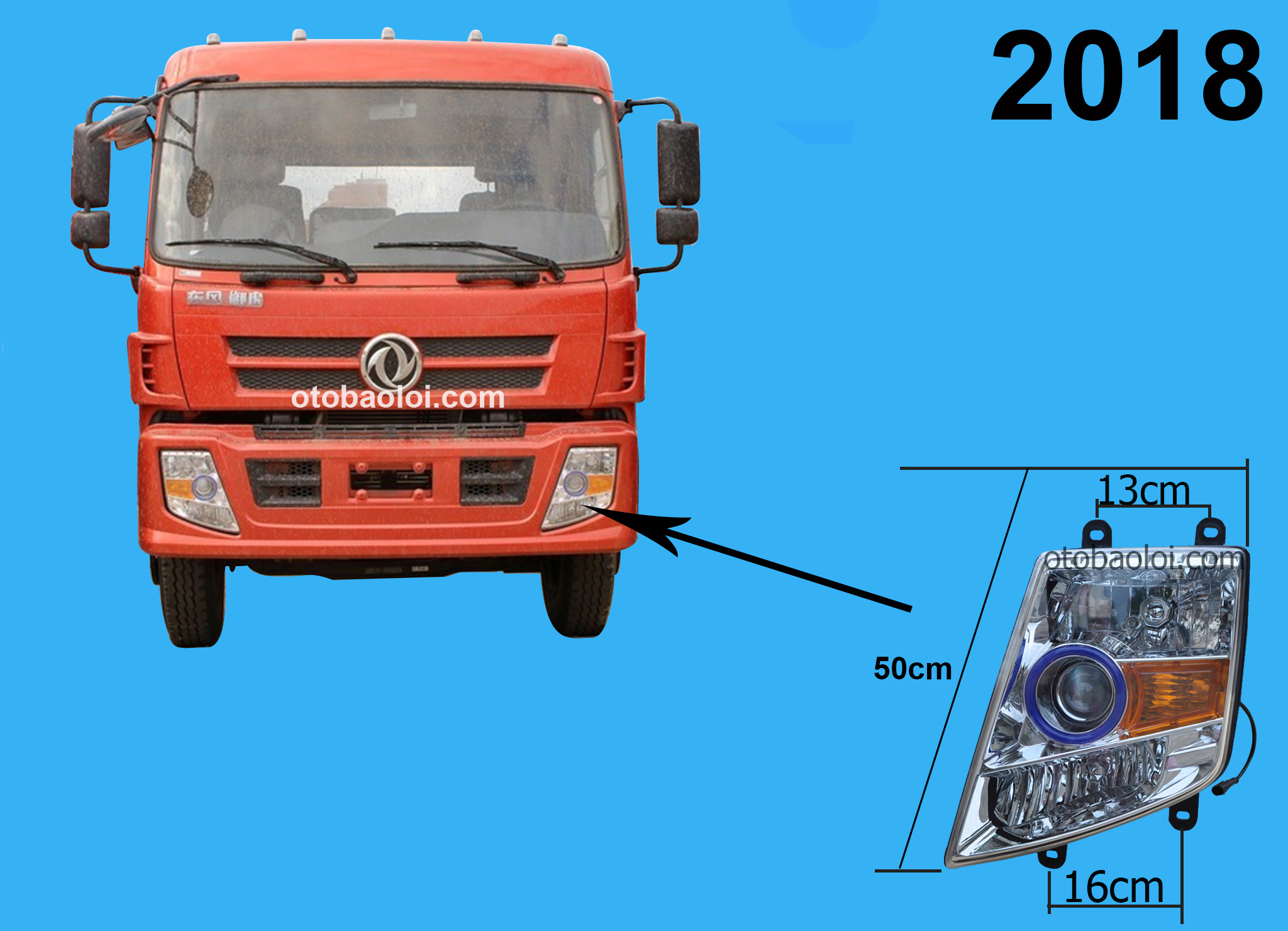 Đèn pha đời mới L Tesang