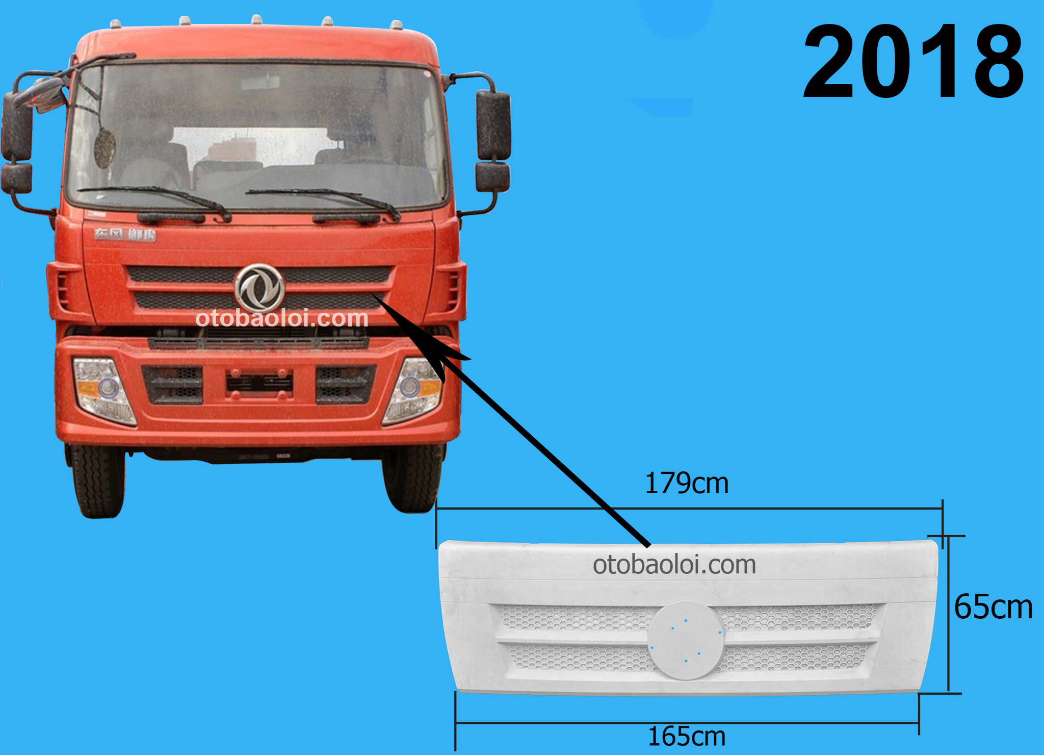 Mặt galang biểu tượng tròn 1.65*1.79*65 Tesang