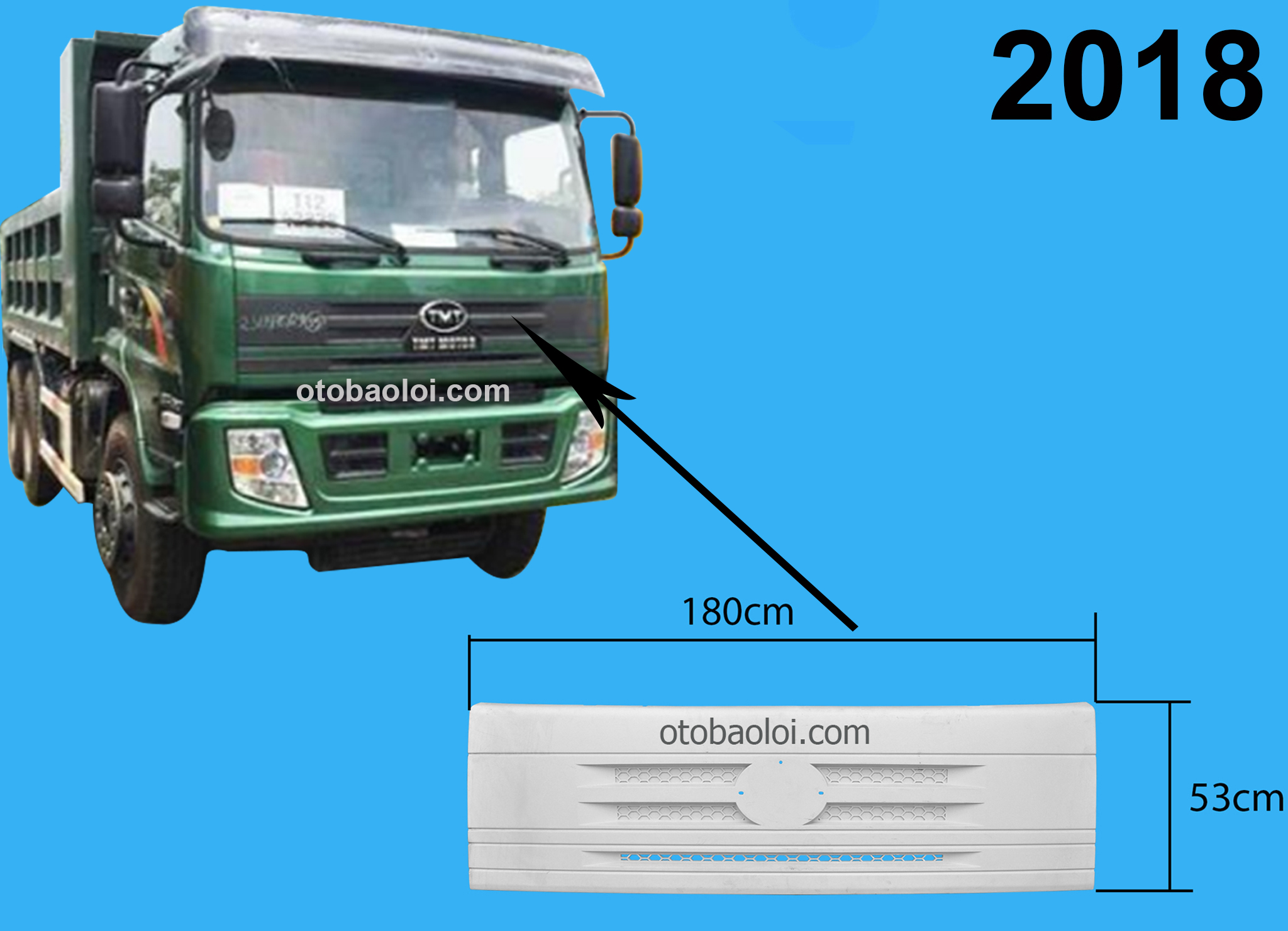 Mặt galang biểu tượng elip 1.78*1.79*53 Tesang