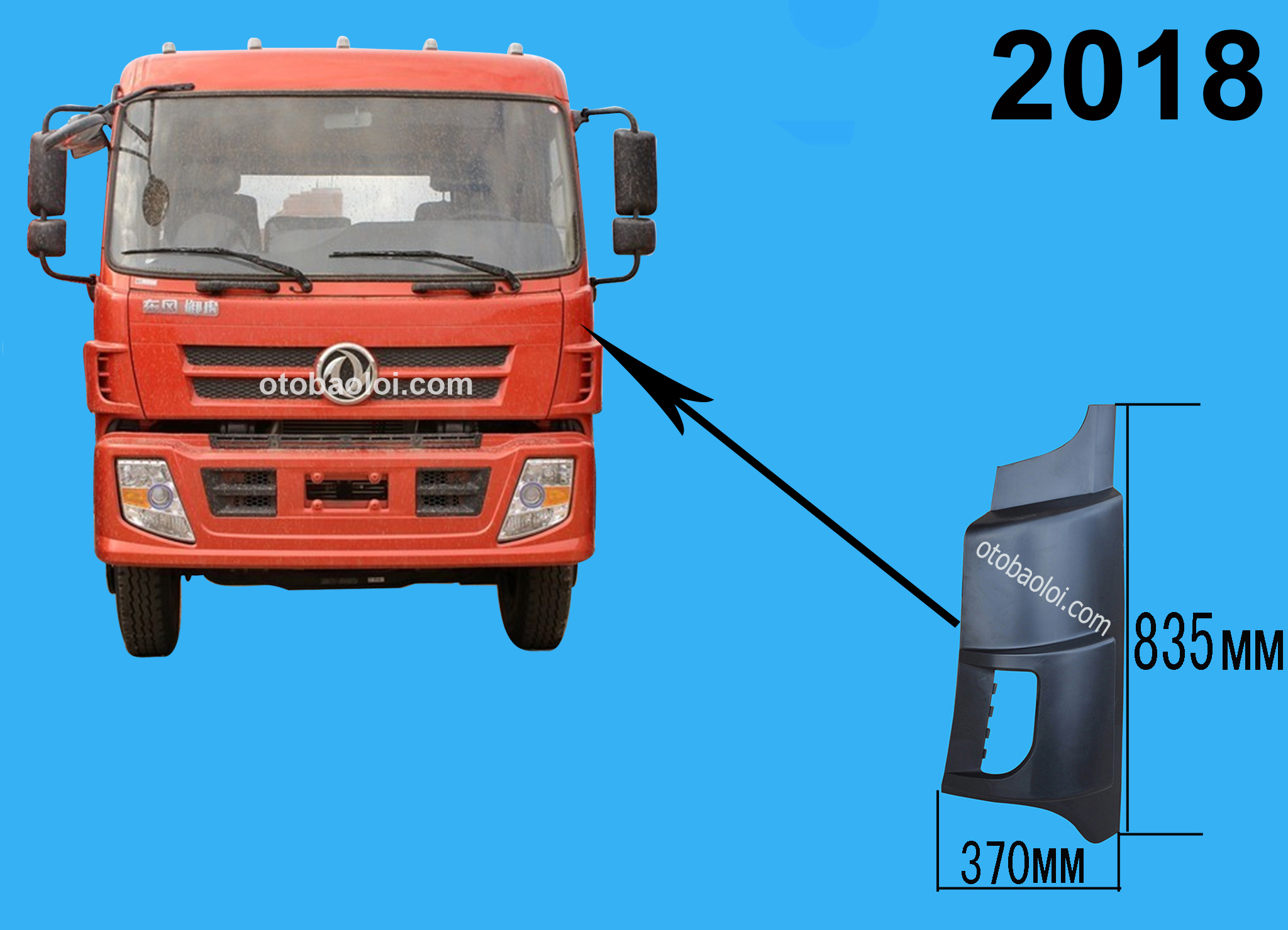 Ốp gió ngoài L Tesang