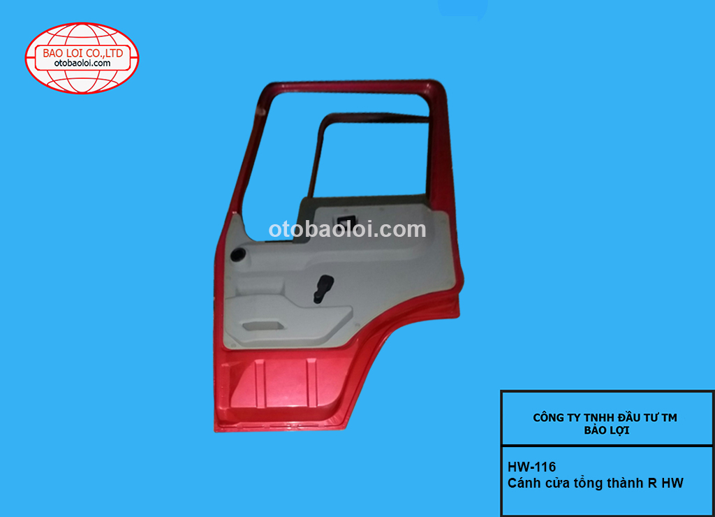 Cánh cửa tổng thành cơ  R HW