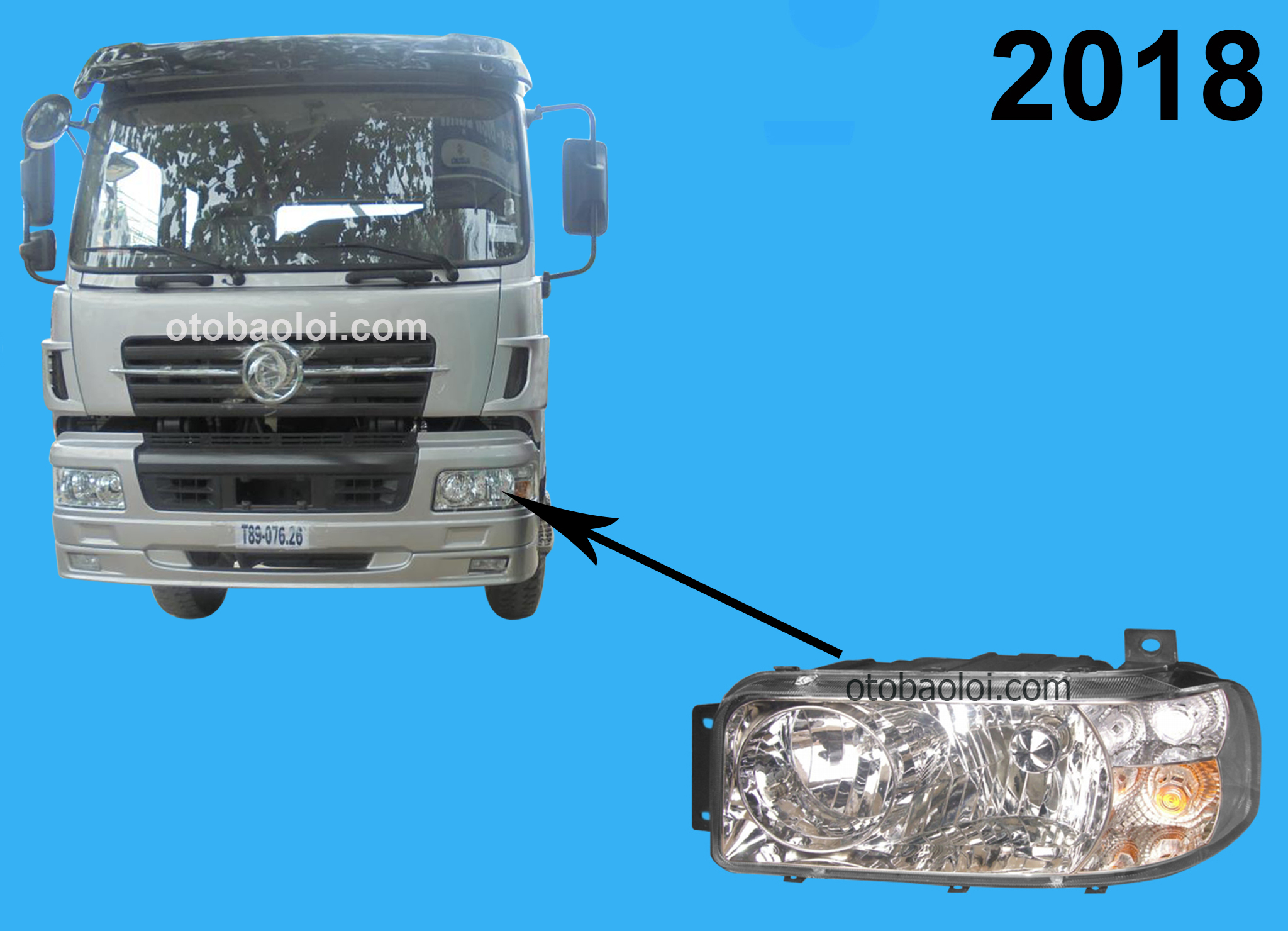 Đèn pha đời mới L TG8Tan