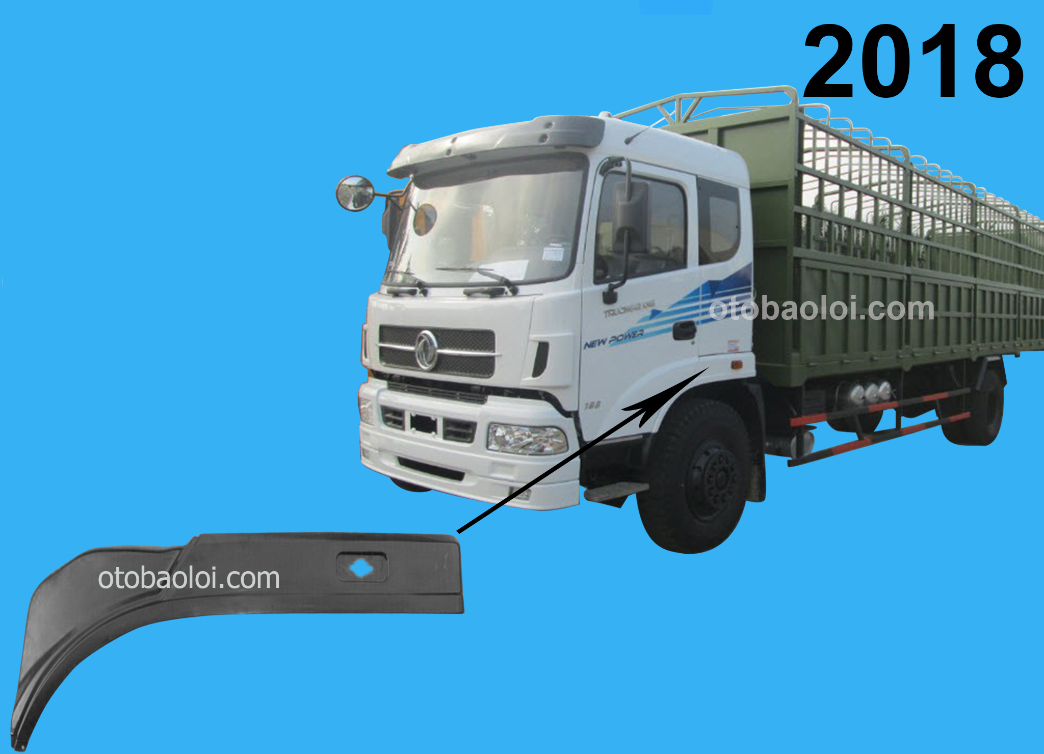 Vè xe DF Trường Giang 8 tấn L