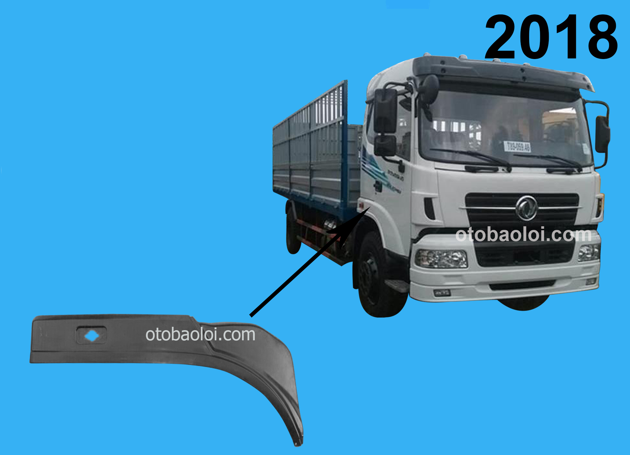 Vè xe DF Trường Giang 8 tấn R