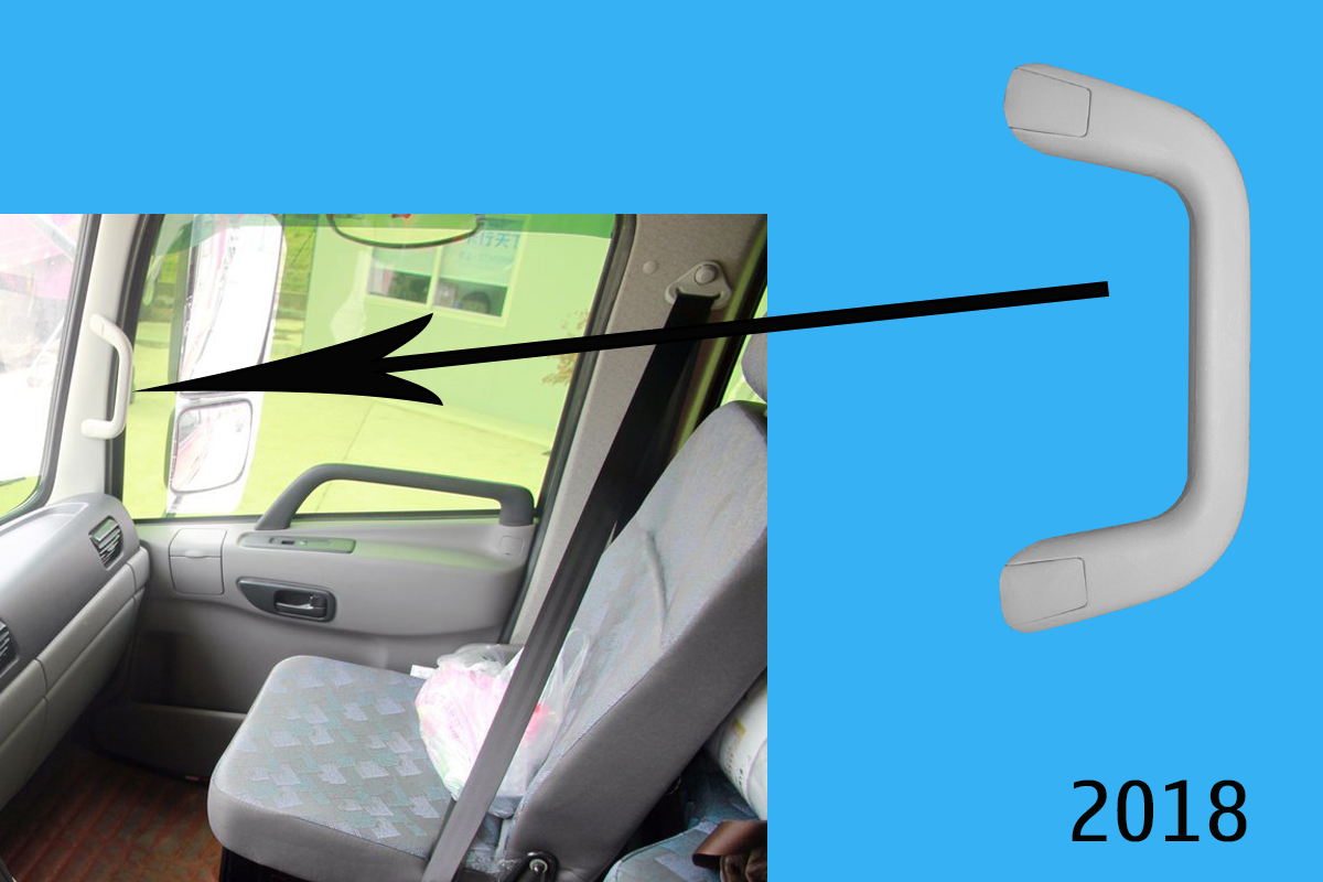 Tay vịn chữ U trong cabin DF Thiên Long