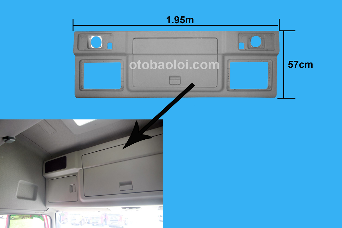 Miếng đậy cốp đựng đồ to DF Thiên Long