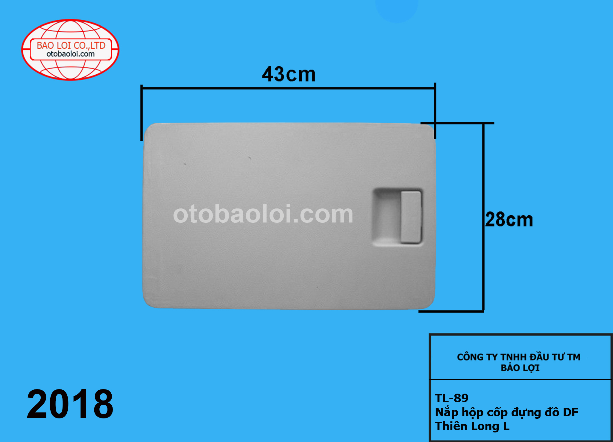 Nắp đậy hộp CDD L DPTL