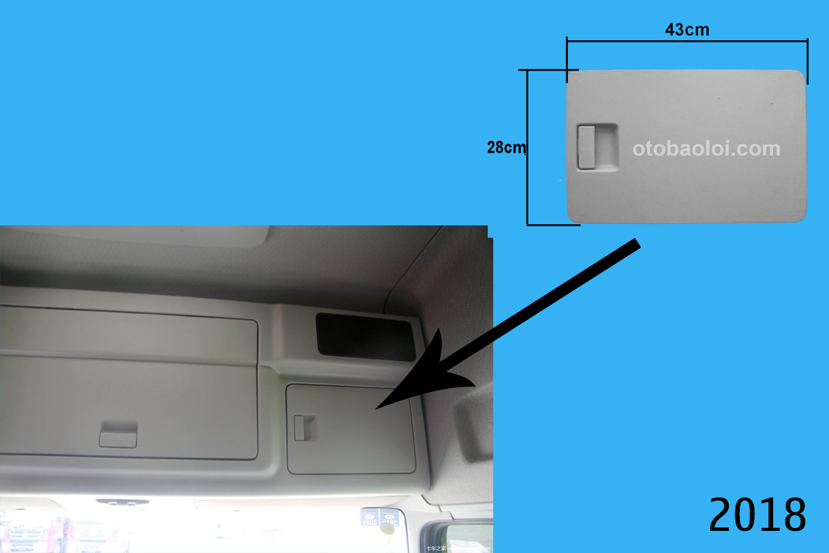 Nắp hộp cốp đựng đồ DF Thiên Long R