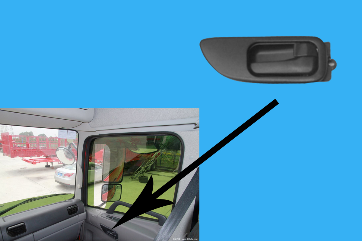 Tay mở cửa bên trong R DPTL