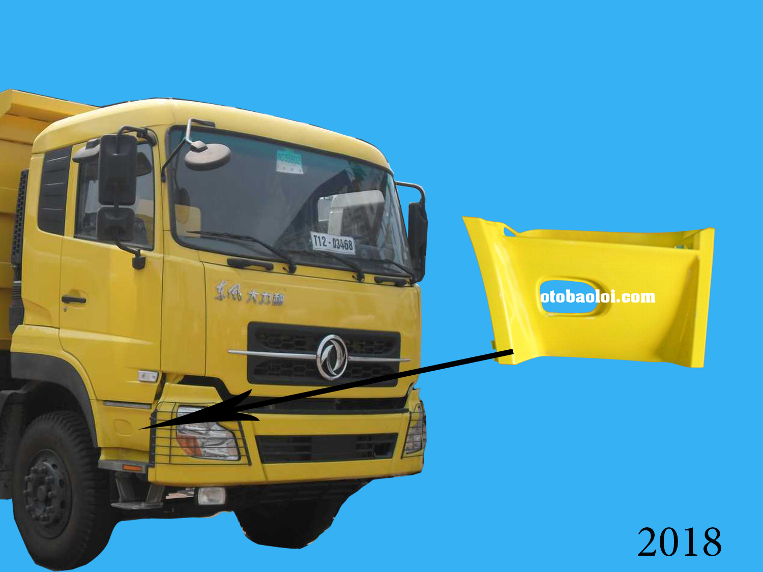 Ốp bậc lên xuống trên DF Ben R 