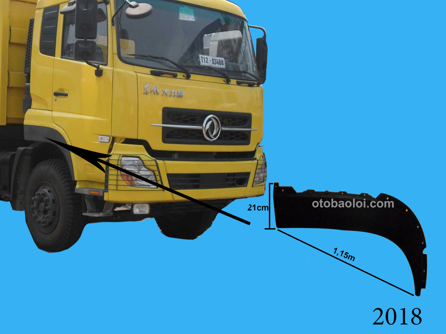 Vè nhựa đen dưới DF Ben R .