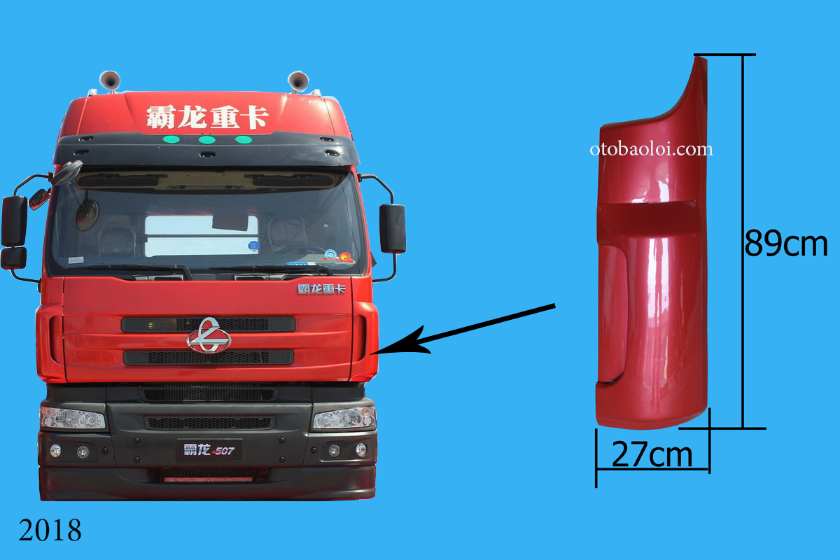 Ốp gió ngoài bên lái BL507