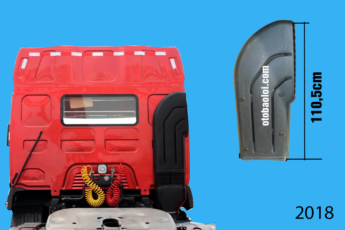 Ống hút sau lưng cabin BL 507