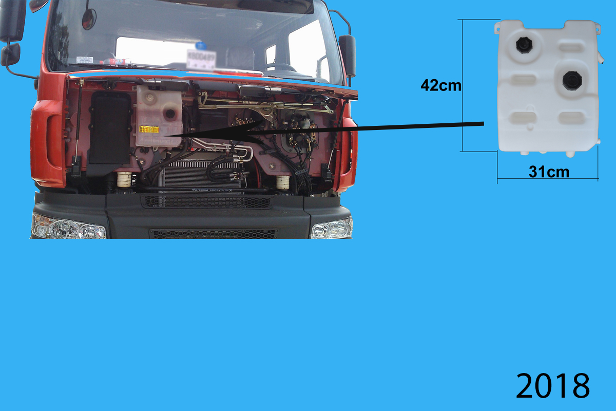 Bình nước phụ  BL507