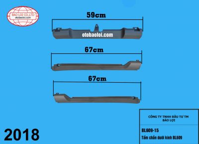 Tấm chắn dưới kính BL609