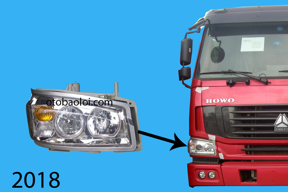 Đèn pha chính xưởng HW07 R  (mau xanh)