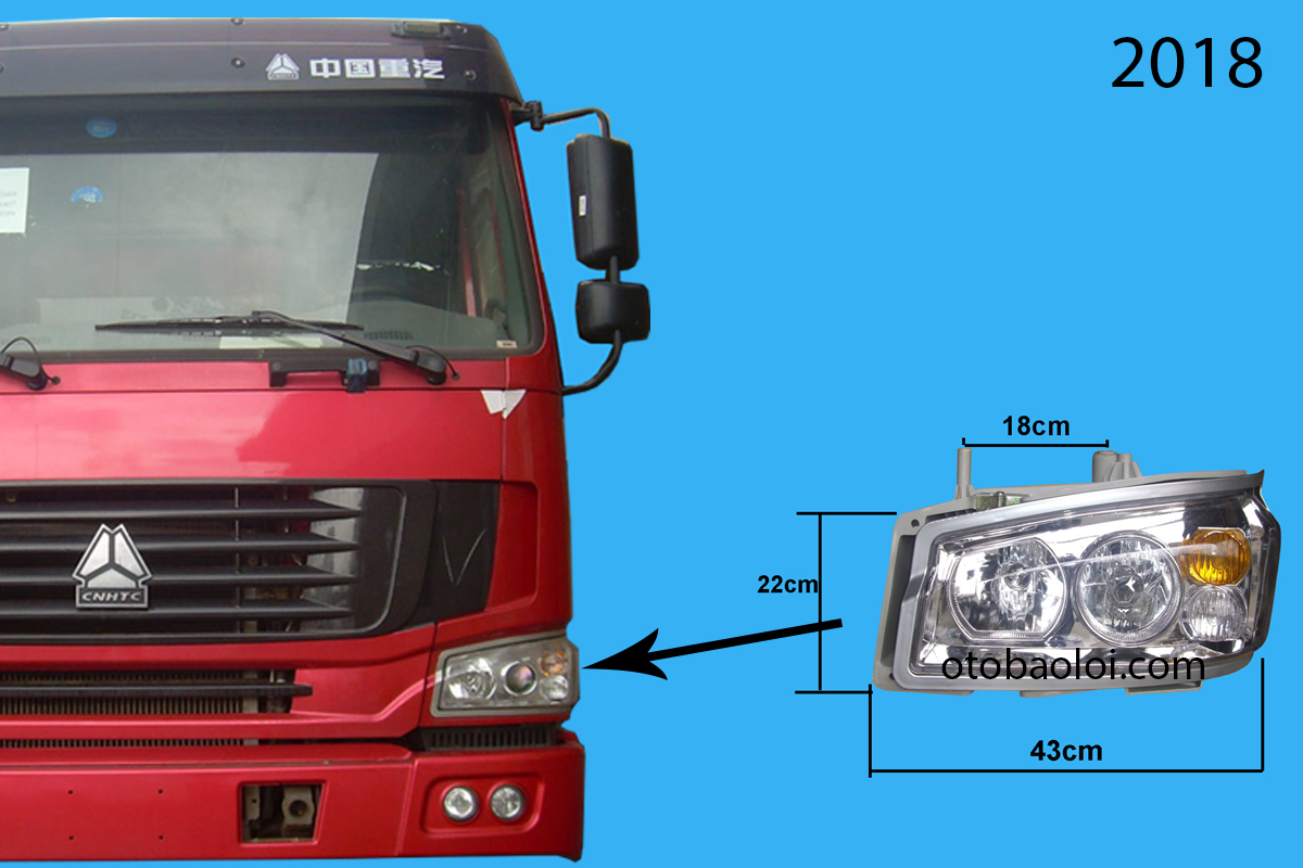 Đèn pha bóng bi 2007 L HW (đèn thường)