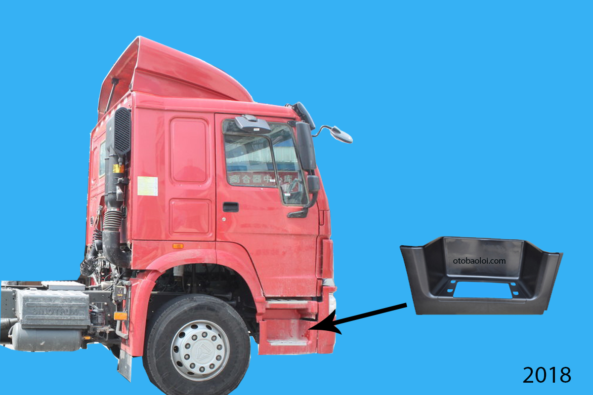 Ốp bậc lên xuống đầu kéo 2010 sơn R HW