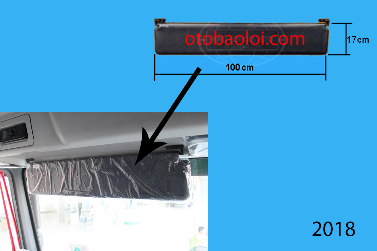 Chắn nắng trong cabin HW