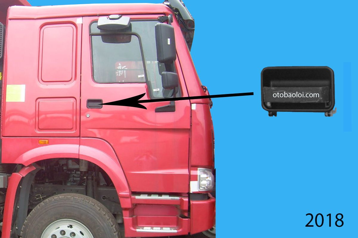 Tay mở cửa ngoài R HW